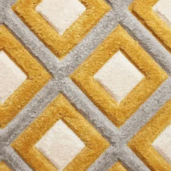 Olympia GR224 Grey/Yellow Geometric Rug -Julian Charles OlympiaGR224Grey.Yellow 5