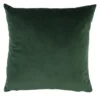 Opulence Bottle Green Velvet Cushion Cover (50cm X 50cm)