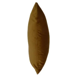 Opulence Old Gold Velvet Cushion (50cm X 50cm) -Julian Charles Opulence OldGoldSide