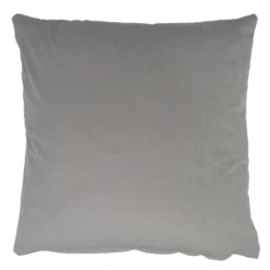 Opulence Silver Velvet Cushion Cover (50cm X 50cm)