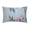 Sara Miller Ornamental Peacock Dusky Blue Housewife Pillowcase Pair