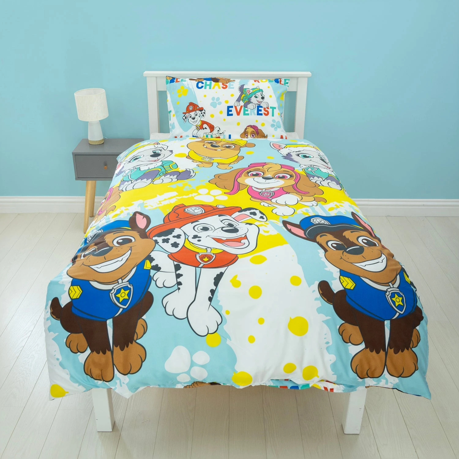 Paw Patrol Splodge Rotary Duvet Set 1 Paw Patrol Splodge Rotary Duvet Set