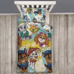 Paw Patrol Splodge Rotary Duvet Set 10 Paw Patrol Splodge Rotary Duvet Set -Julian Charles PAWPGEDS002UK1 PAW PATROL SPLODGE SNG 91 ROT DUVET WITH FOLD FRONT