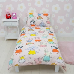 Julian Charles -Julian Charles PE1106 PEPPA PIG PLAYFUL JNR BED BUNDLE ROOM SHOT 2