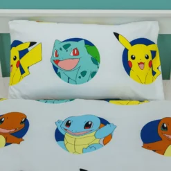 Pokemon Gotta Rotary Duvet Set -Julian Charles POK561 POKEMON GOTTA SNG 91 ROT ROOM SHOT 2
