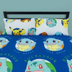 Pokemon Gotta Rotary Duvet Set -Julian Charles POK571 POKEMON GOTTA DBL 91 ROT ROOM SHOT PILLOW 1