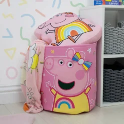 Peppa Pig Bowstar Storage Tub -Julian Charles PP1BWSST001UK PEPPAPIGBOWSTARSTORAGETUB 2