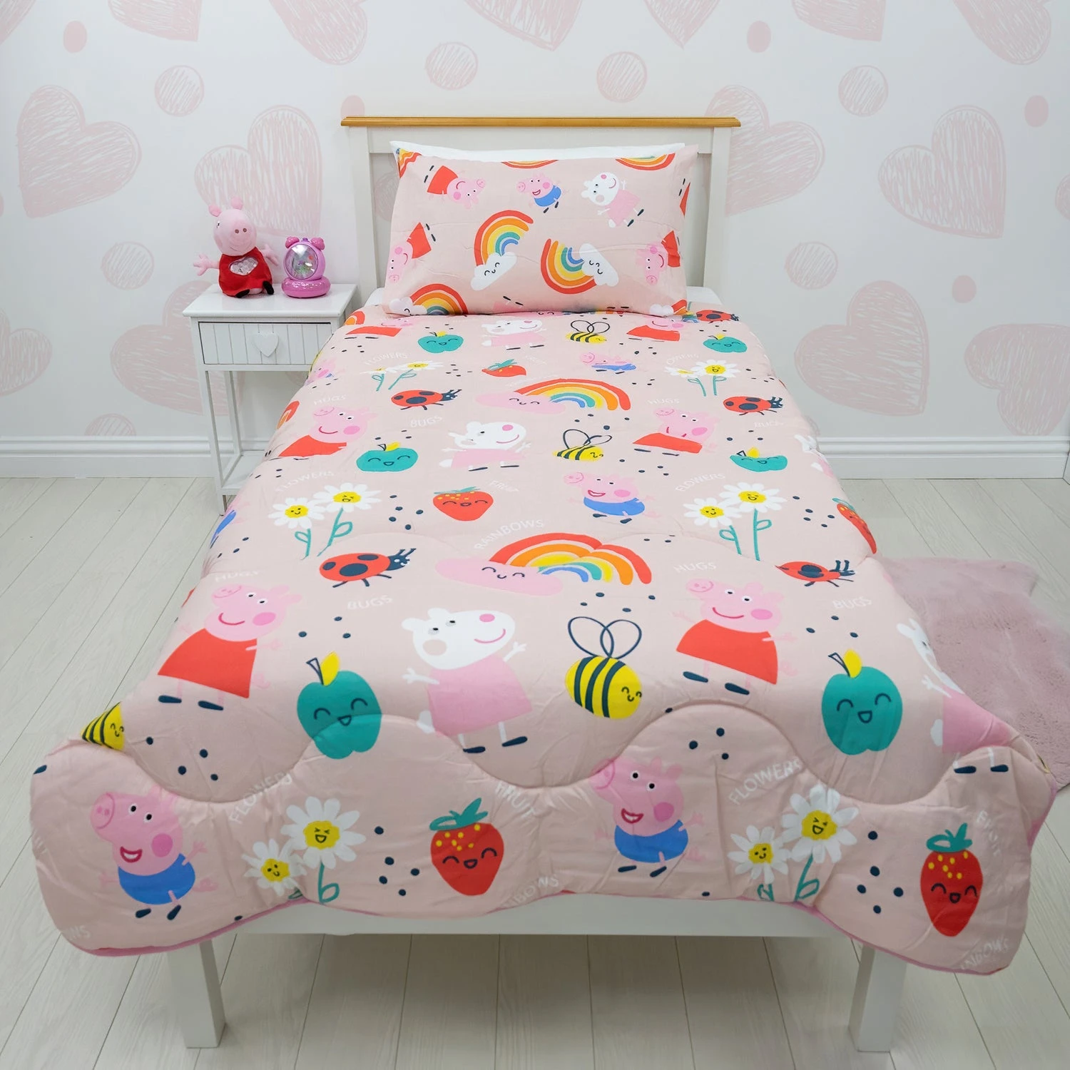 Peppa Pig Lovely 4.5 Tog Coverless Quilt Duvet