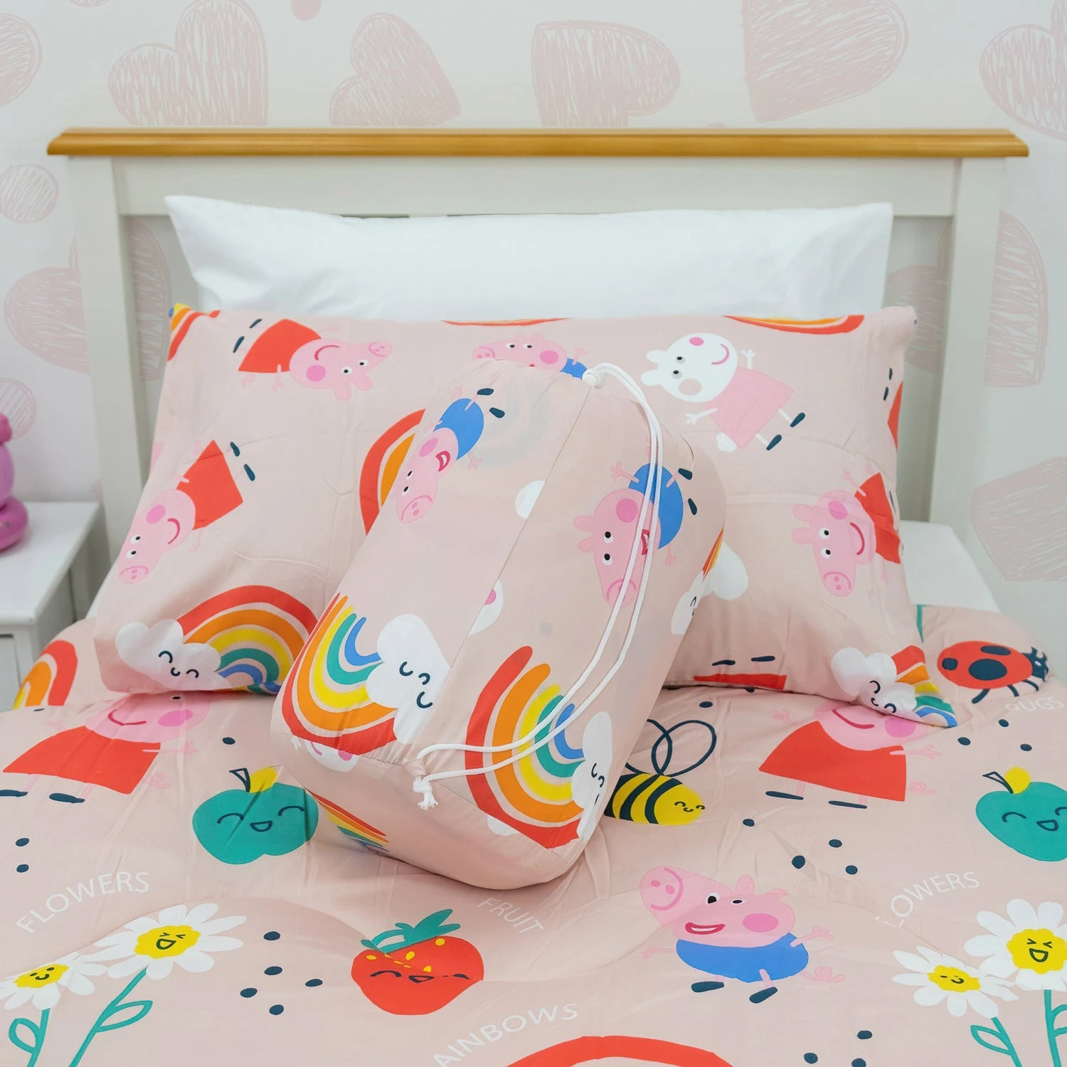 Peppa Pig Lovely 4.5 Tog Coverless Quilt Duvet - Image 2