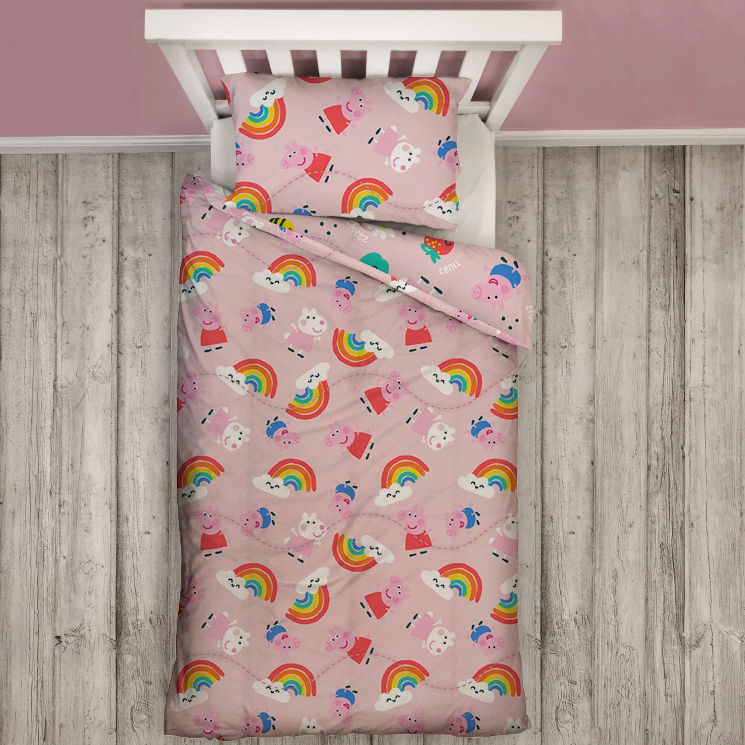 Peppa Pig Lovely 4.5 Tog Coverless Quilt Duvet - Image 6