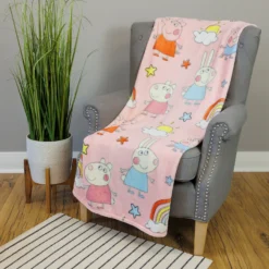 Peppa Pig Playful Rotary Fleece Blanket