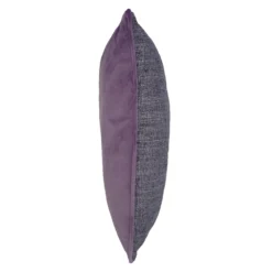 Polaris Lavender Purple Textured Weave Velvet Cushion Cover (45cm X 45cm) -Julian Charles Polaris LavenderSide 33d6cb63 e2cd 431a baf2 9b0de89c017c