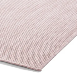 POP Outdoor Pink Flat Weave Plain Rug -Julian Charles PopRose 6