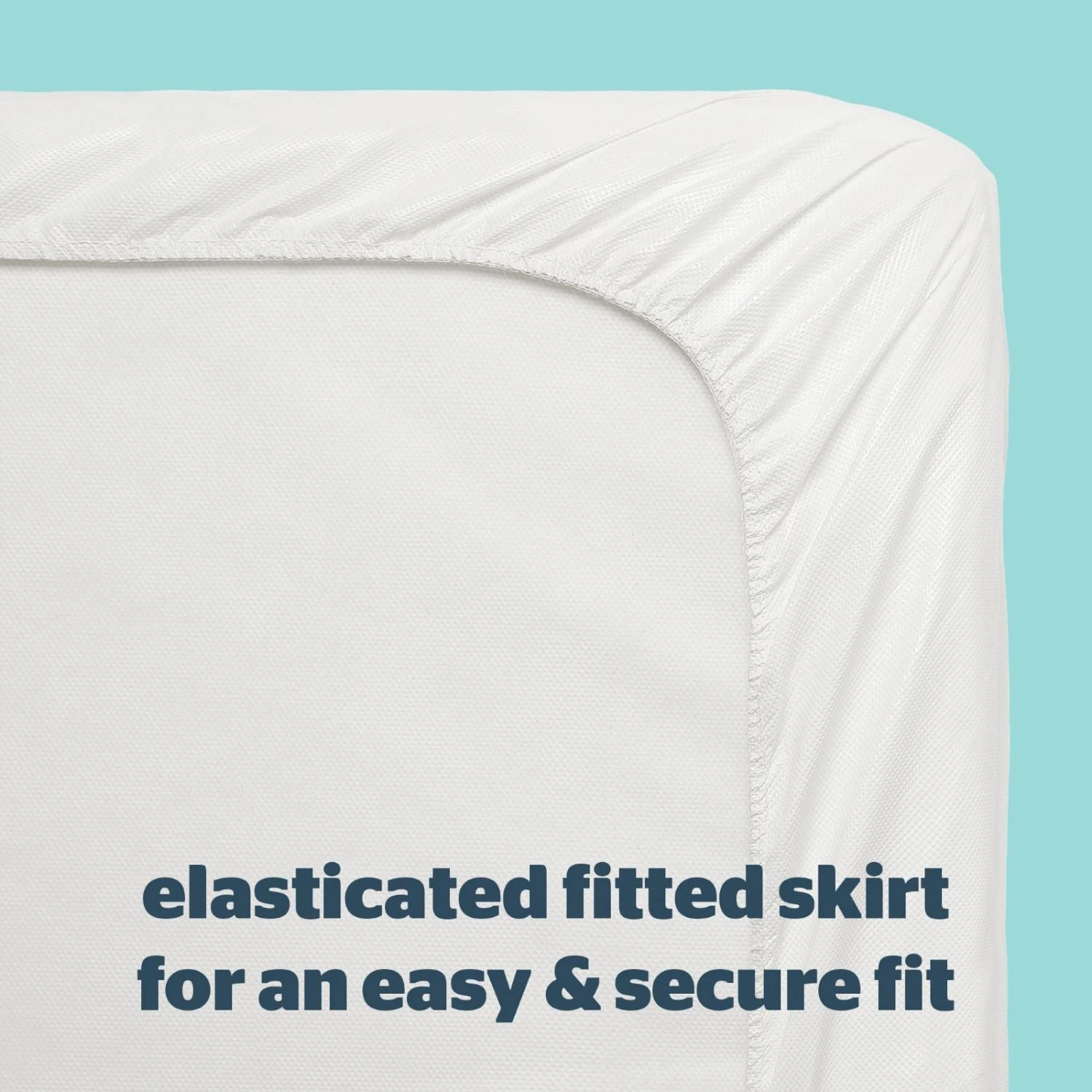 Silentnight Safe Nights Cot Bed Waterproof Mattress Protector 4 Silentnight Safe Nights Cot Bed Waterproof Mattress Protector - Image 4