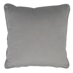 San Remo Purple Velvet Geometric Cushion (45cm X 45cm) -Julian Charles SanRemo PurpleRear