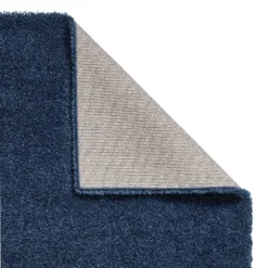 Sierra 9000 Dark Blue Shaggy Rug 15 Sierra 9000 Dark Blue Shaggy Rug -Julian Charles Sierra9000DarkBlue 3