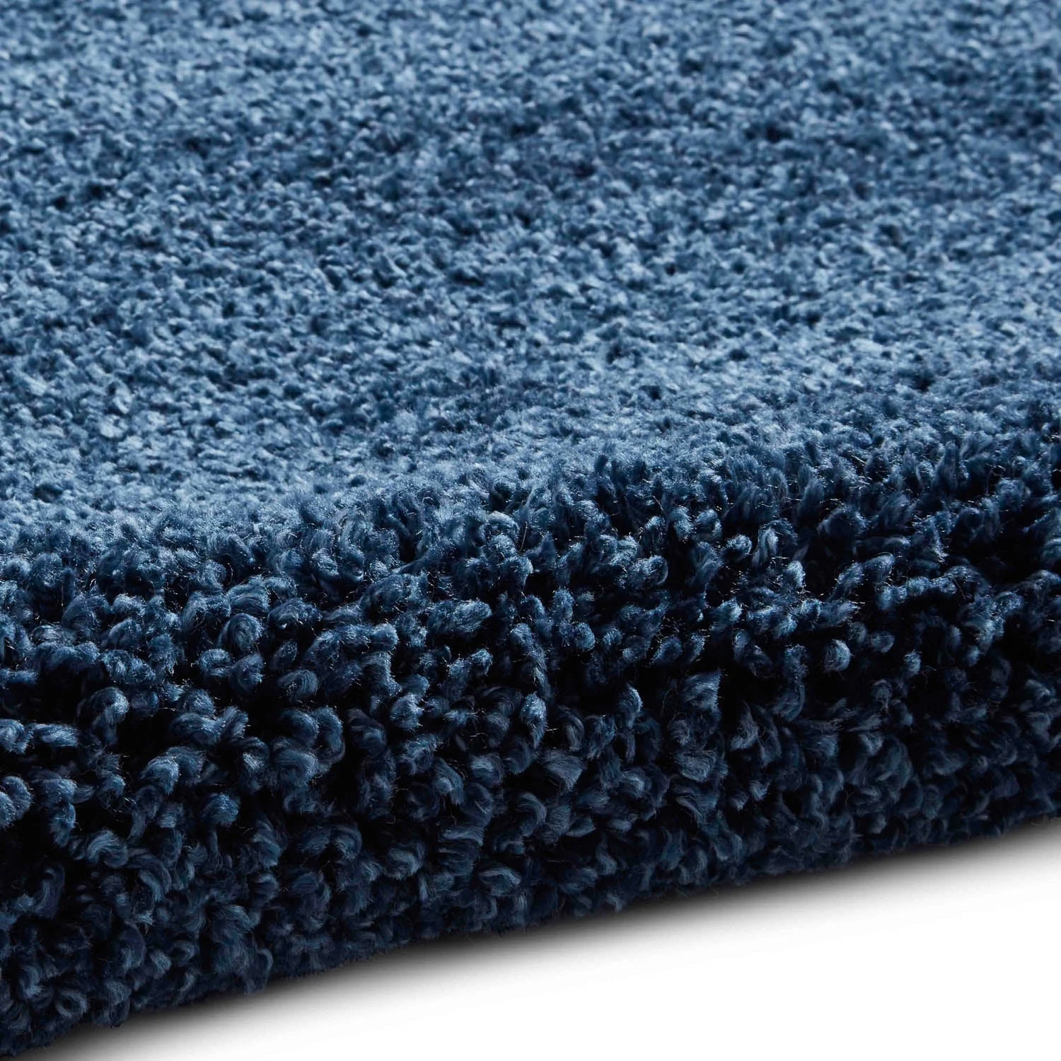 Sierra 9000 Dark Blue Shaggy Rug 6 Sierra 9000 Dark Blue Shaggy Rug - Image 6