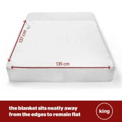 Silentnight Comfort Control Electric Blanket -Julian Charles SilentnightComfortControlElectricBlanket 6 King