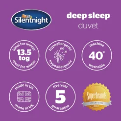 Silentnight Deep Sleep 13.5 Tog Duvet -Julian Charles SilentnightDeepSleepDuvet13.5Tog 8