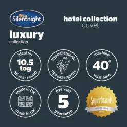 Silentnight Hotel Collection 10.5 Tog Duvet -Julian Charles SilentnightHotelCollectionDuvet 9