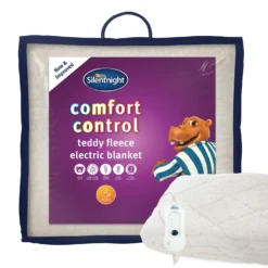 Silentnight Comfort Control Teddy Fleece Electric Blanket