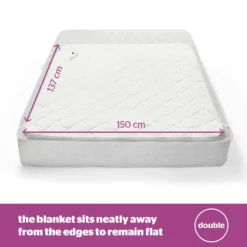 Silentnight Comfort Control Teddy Fleece Electric Blanket -Julian Charles SilentnightTeddyFleeceElectricBlanket 7 Double