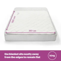 Silentnight Comfort Control Teddy Fleece Electric Blanket -Julian Charles SilentnightTeddyFleeceElectricBlanket 7 King