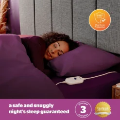 Silentnight Comfort Control Teddy Fleece Electric Blanket -Julian Charles SilentnightTeddyFleeceElectricBlanket 9