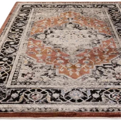 Sovereign Terracotta Medallion Rug -Julian Charles Sovereign04TerracottaMedallionRug 1