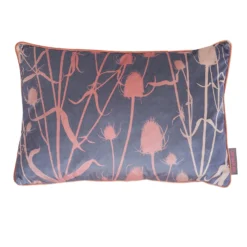 Clarissa Hulse Teasel Shell Velvet Cushion (40cm X 60cm)