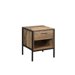Urban Rustic 1 Drawer Bedside Table -Julian Charles URB1BSRUS.3