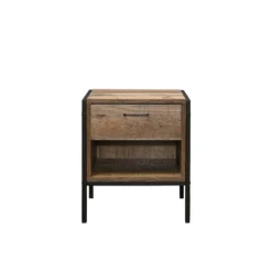 Urban Rustic 1 Drawer Bedside Table -Julian Charles URB1BSRUS.4