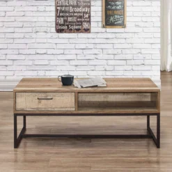 Urban Rustic 1 Drawer Coffee Table