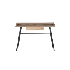Urban Rustic 1 Drawer Office Desk With Shelf -Julian Charles URB1DODSRUS Urban1DrawStudyDesk FR