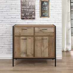 Urban Rustic 2 Door 2 Drawer Sideboard