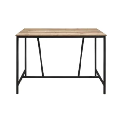 Urban Rustic Dining Table & Bench Set -Julian Charles URBDSBRUS UrbanDiningTableandBenchBed FR Table