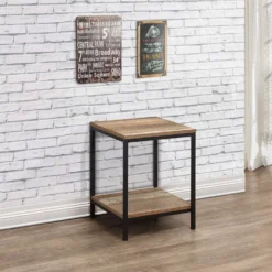Urban Rustic Lamp Table