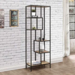 Urban Rustic Tall Shelving Unit
