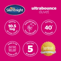 Silentnight Ultrabounce 10.5 Tog Duvet -Julian Charles UltrabounceDuvet105TogAllSizes7