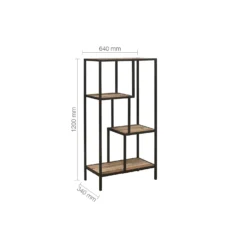 Urban Rustic Medium Shelving Unit -Julian Charles Urban MediumShelf