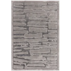 Valley Charcoal Path Rug