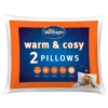 Silentnight Warm & Cosy Pillow Pair (Soft/Medium Support)