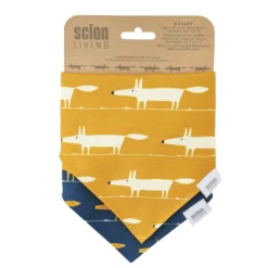 Scion Mr Fox Dog Medium Bandanas (Set Of 2)