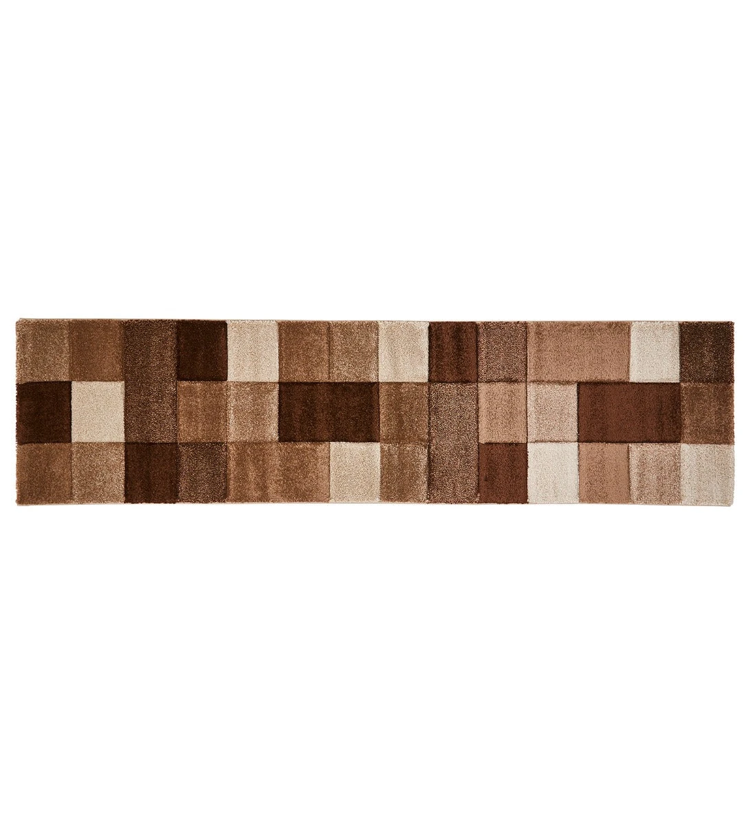 Brooklyn Beige And Brown Runner (60cm X 230cm) 2 Brooklyn Beige And Brown Runner (60cm X 230cm) - Image 2