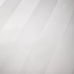 Capri White 200 Thread Count 100% Cotton Satin Stripe Duvet Set -Julian Charles capri duvet white 3