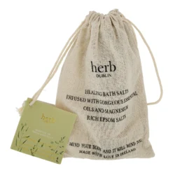 Herb Dublin Peppermint And Eucalyptus Bath Salts Jar 9 Herb Dublin Peppermint And Eucalyptus Bath Salts Jar -Julian Charles hb bs pepp 3