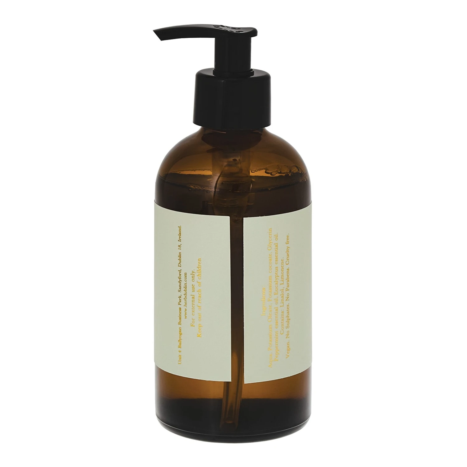 Herb Dublin Peppermint And Eucalyptus Hand Wash 3 Herb Dublin Peppermint And Eucalyptus Hand Wash - Image 3