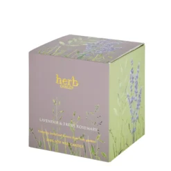Herb Dublin Lavender & Rosemary Candle -Julian Charles hc lav 89 2