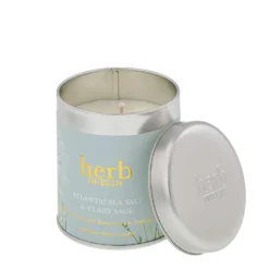 Herb Dublin Atlantic Sea Salt And Sage Tin Candle -Julian Charles hts sea 1