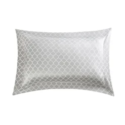 Othello Silver Jacquard Oxford Pillowcases (Pair)